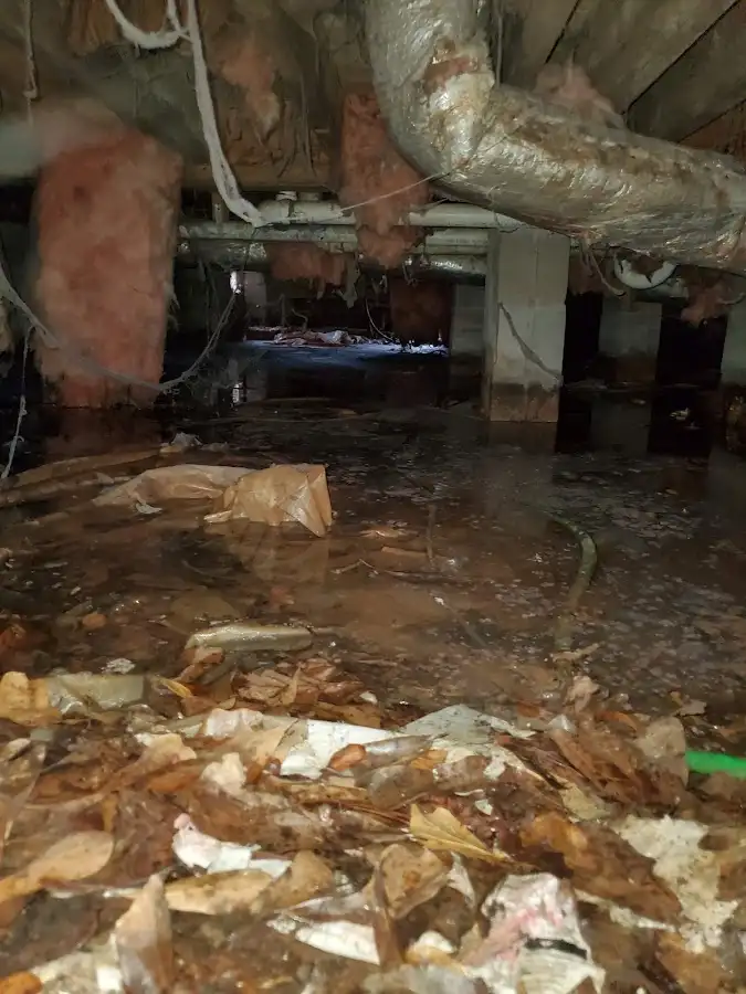 Crawl space flood assessment for Leak Detection & Repair in Conover