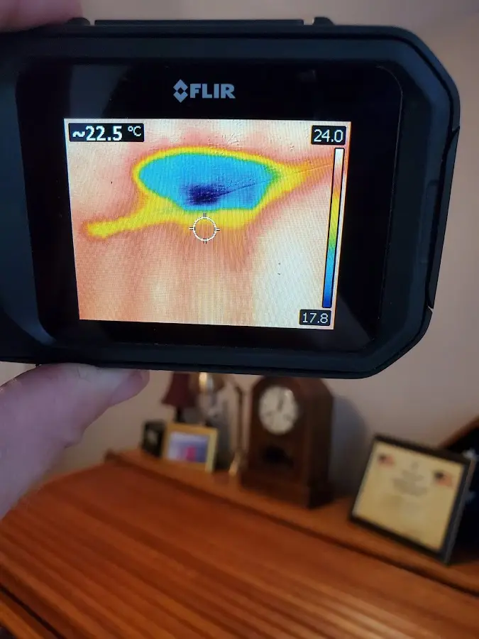 Thermal imaging inspection for water damage in Conover